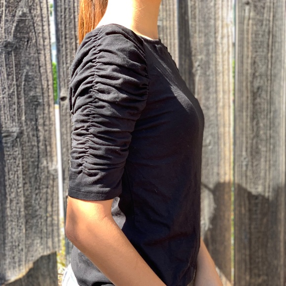 H&M Ruffled Sleeve Shirt - Picture 3 of 6